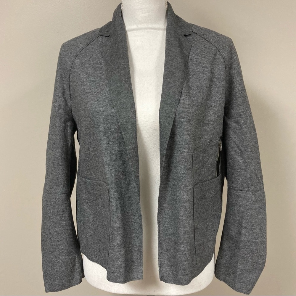 BARENA VENEZIA Italian Virgin Wool Cashmere Open Blazer